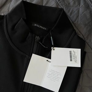 BRAND NEW BALMAIN ZIP UP SWEATSHIRT
